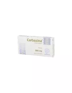 Carbazina 200 mg Caja 20 Tabletas