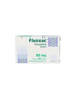 Fluoxac 20 mg Caja Con 20 Tabletas