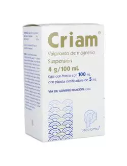 Criam 4g/100mL Caja Con Frasco con 100 mL y Pipeta de 5 mL