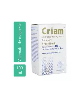 Criam 4g/100mL Caja Con Frasco con 100 mL y Pipeta de 5 mL