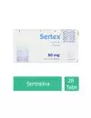 Sertex 50 mg Caja Con 28 Tabletas