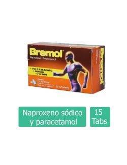 Bremol 275/300 mg  Caja Con 15 Tabletas