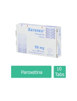 Xerenex 20 mg Caja Con 10 Tabletas