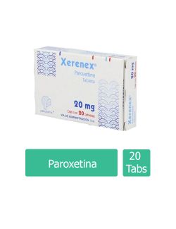 Xerenex 20 mg Caja Con 20 Tabletas