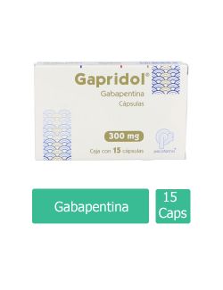 Gapridol 300 mg Caja Con 15 Cápsulas