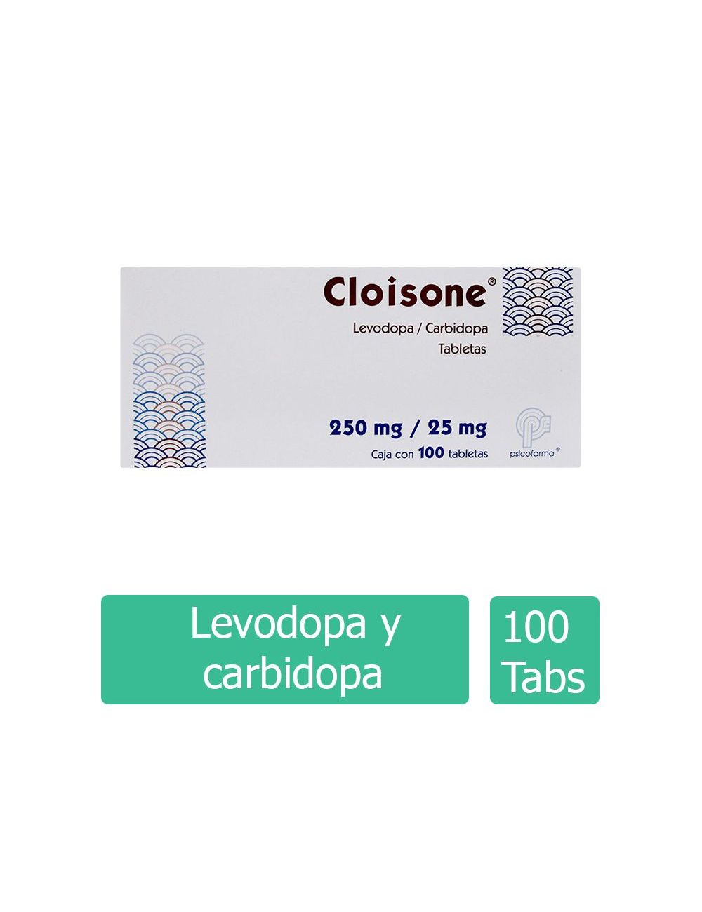 Cloisone 250 mg / 25 mg Caja Con 100 Tabletas