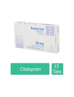 Remicital 20 mg Caja Con 15 Tabletas