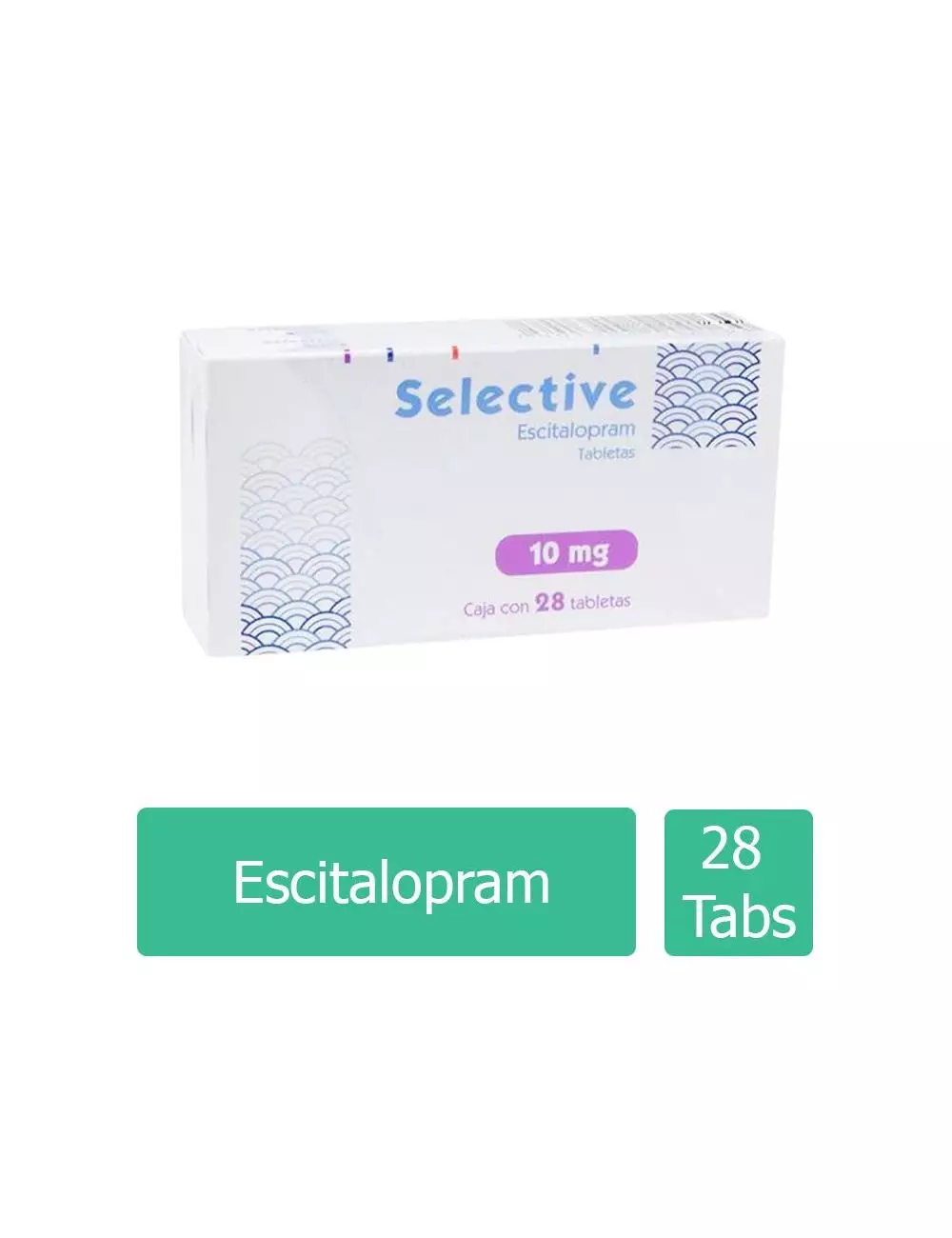 Selective 10 mg - 28 Tabletas | Escitalopram | Psicofarma