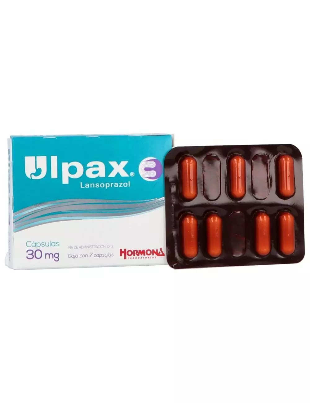 Ulpax 30mg Caja Con 7 Cápsulas