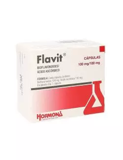 Flavit 100 mg/ 100 mg Caja Con 30 Cápsulas