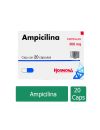 Ampicilina Cápsulas 500 mg Caja Con 20 Cápsulas - RX2