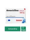 Amoxicilina Cápsulas 500 mg Caja Con 12 Cápsulas - RX2