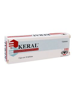 Keral 25 mg Caja Con 10 Tabletas