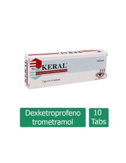 Keral 25 mg Caja Con 10 Tabletas