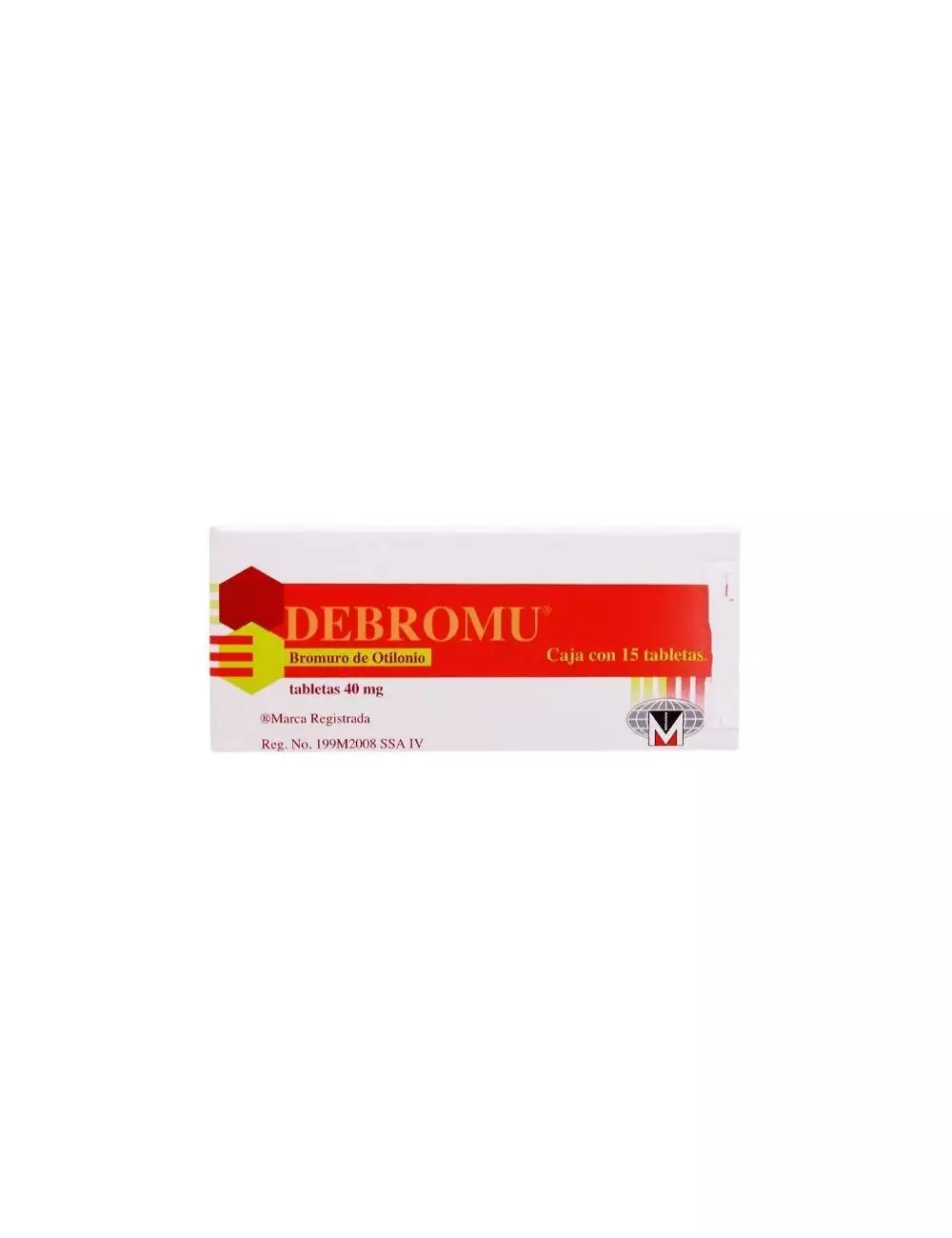 Debromu 40 mg Caja Con 15 Tabletas