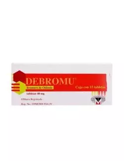 Debromu 40 mg Caja Con 15 Tabletas