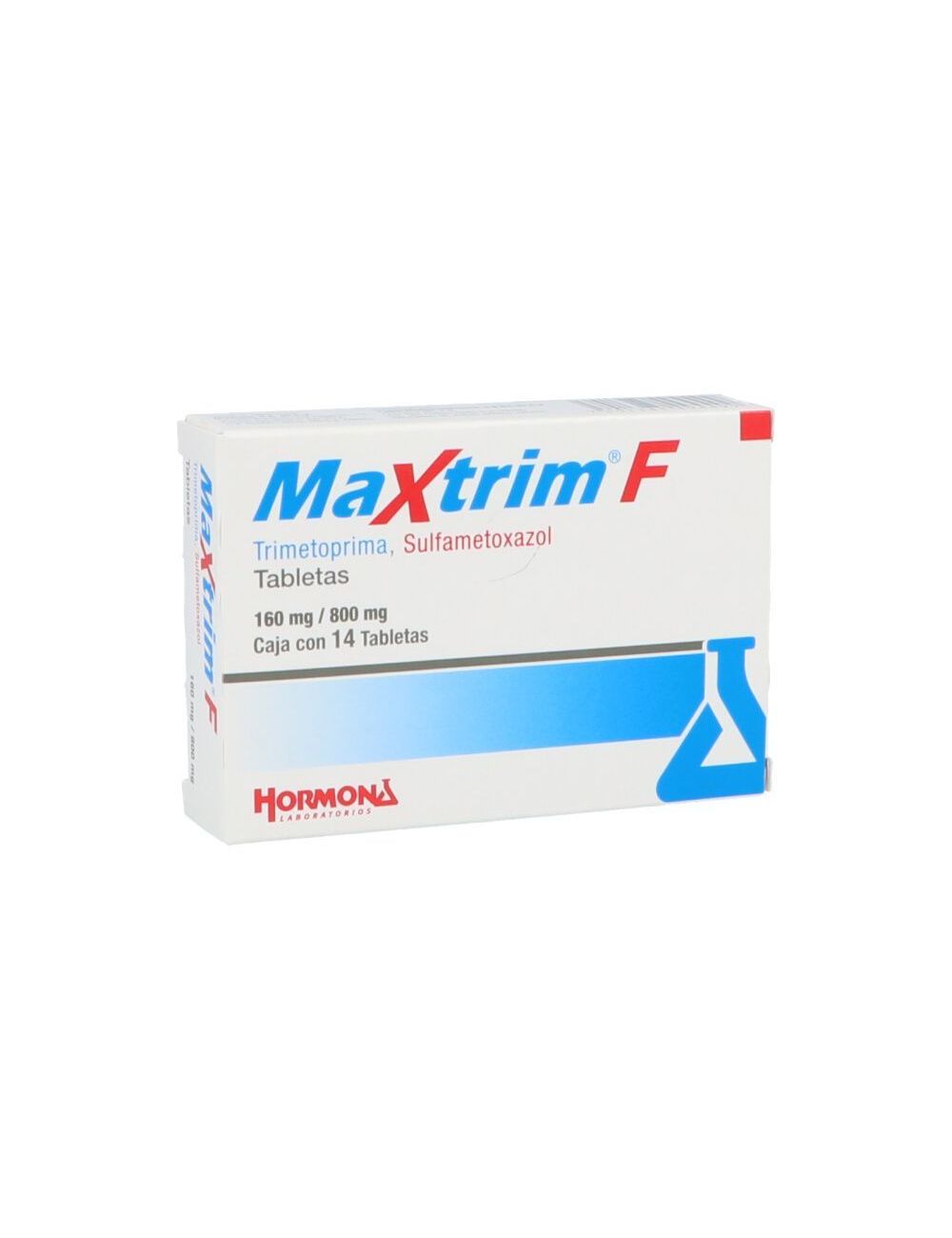 Maxtrim F 160 mg / 800 mg Caja Con 14 Tabletas -RX2