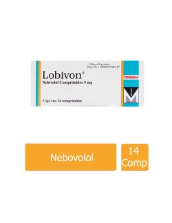Lobivon 5 mg Caja Con 14 Comprimidos