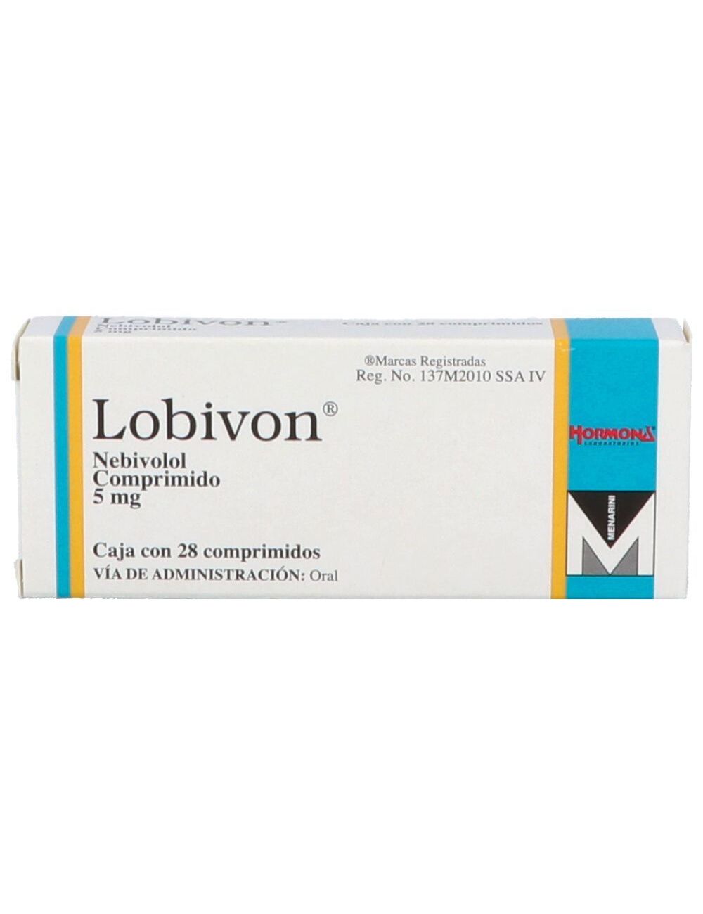 Lobivon 5 mg Caja Con 28 Comprimidos