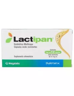 Lactipan Caja Con 12 Cápsulas