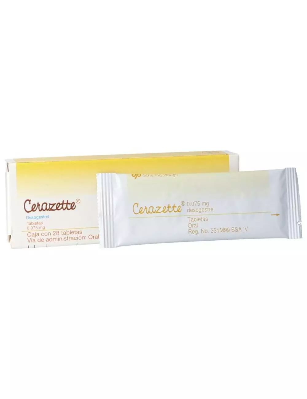 Cerazette 0.075 mg Caja Con 28 Tabletas