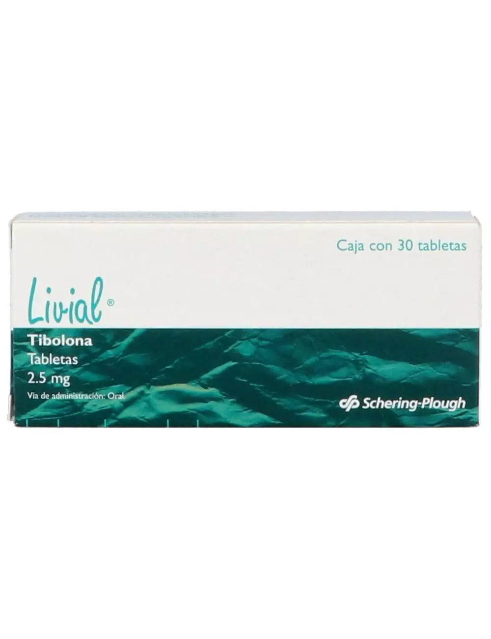 Livial 2.5 mg Caja Con 30 Tabletas