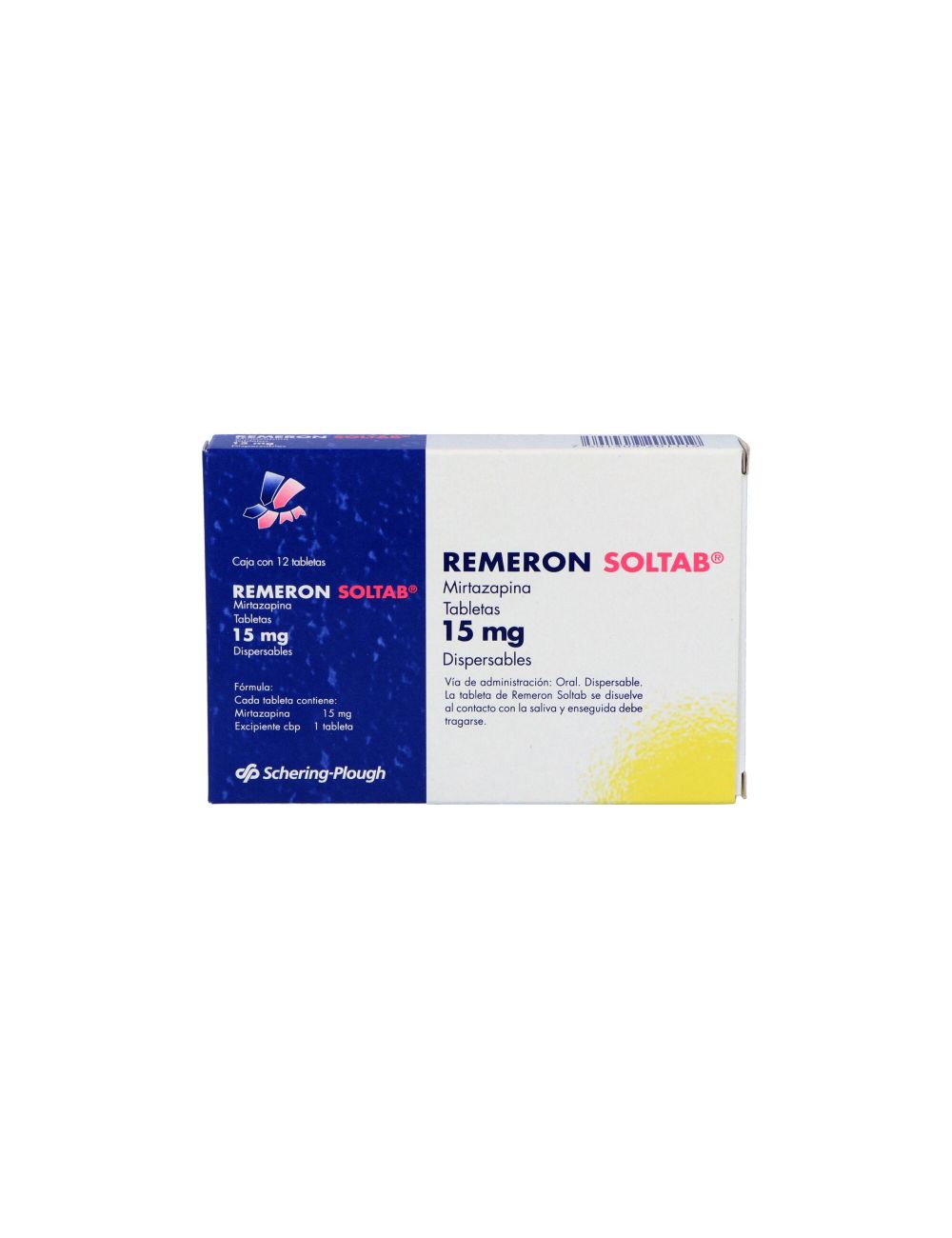 Remeron Soltab 15 mg Caja Con 12 Tabletas