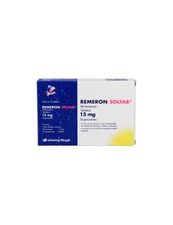 REMERON SOLTAB® 15 mg (Mirtazapina) - 12 Tabletas - Schering-Plough