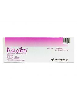 Mercilon 0.15 / 0.02 mg Caja Con 21 Tabletas