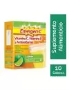 Emergen-C Suplemento Alimenticio Sabor Limón Con 10 Sobres