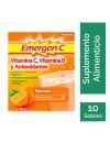 Emergen-C Suplemento Alimenticio Sabor Naranja Con 10 Sobres