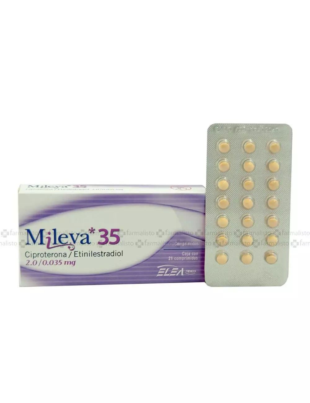 No Mileva 35 2.0 / 0.035 mg Caja Con 21 Comprimido