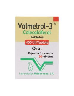 Valmetrol-3  400 Ui Frasco Con 50 Tabletas