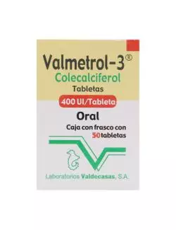 Valmetrol-3  400 Ui Frasco Con 50 Tabletas