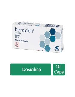 Doxiciclina 100 mg  Caja Con 10 Cápsulas -RX2