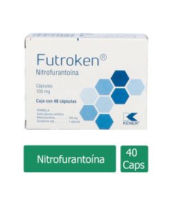 Nitrofurantoína 100 mg Caja Con 40 Tabletas -RX2