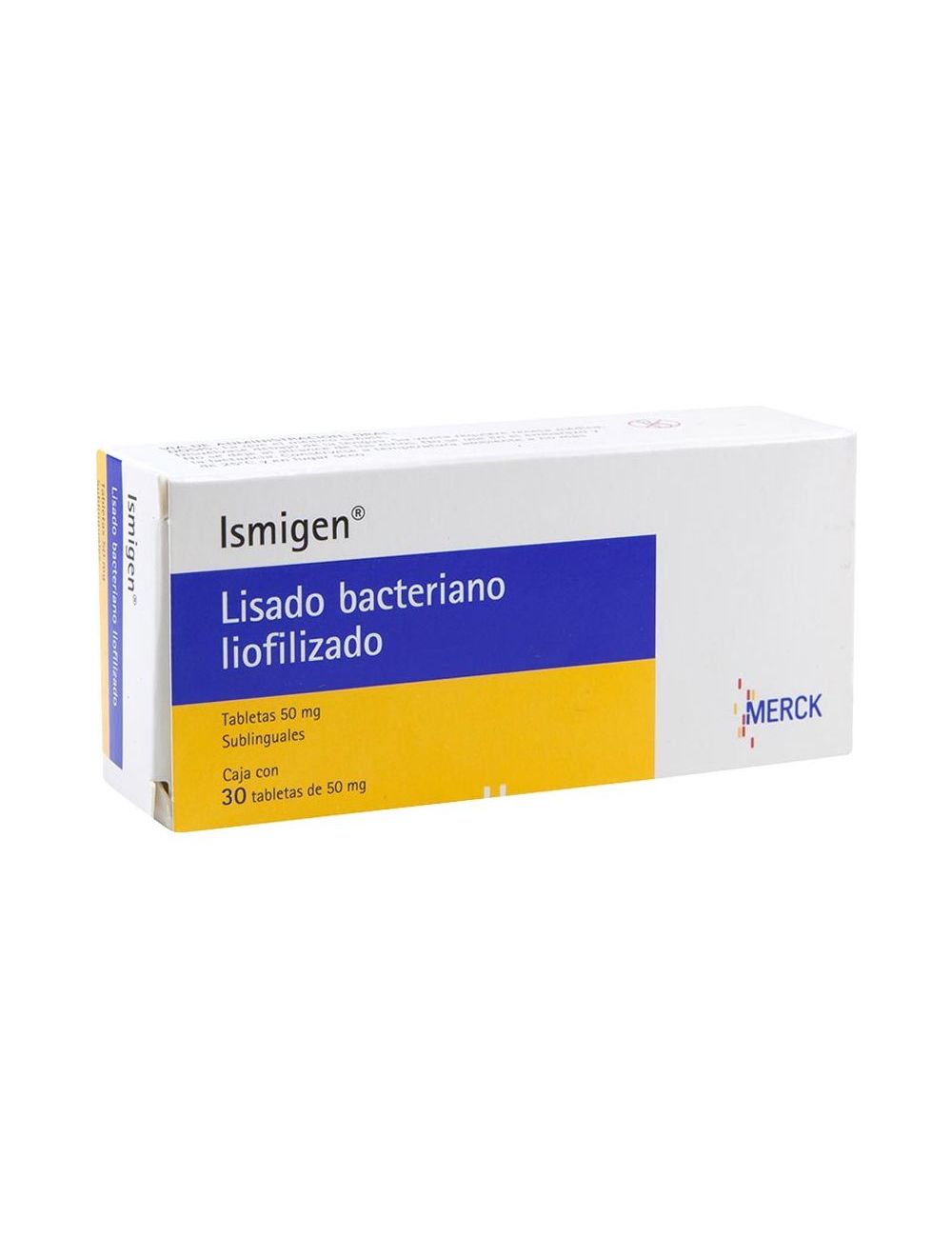Ismigen 50 mg Caja Con 30 Tabletas