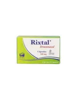 Rixtal 100 mg Caja Con 15 Cápsulas