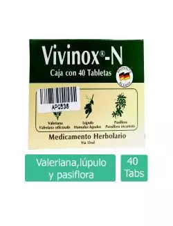 Vivinox-N Caja Con 40 Tabletas