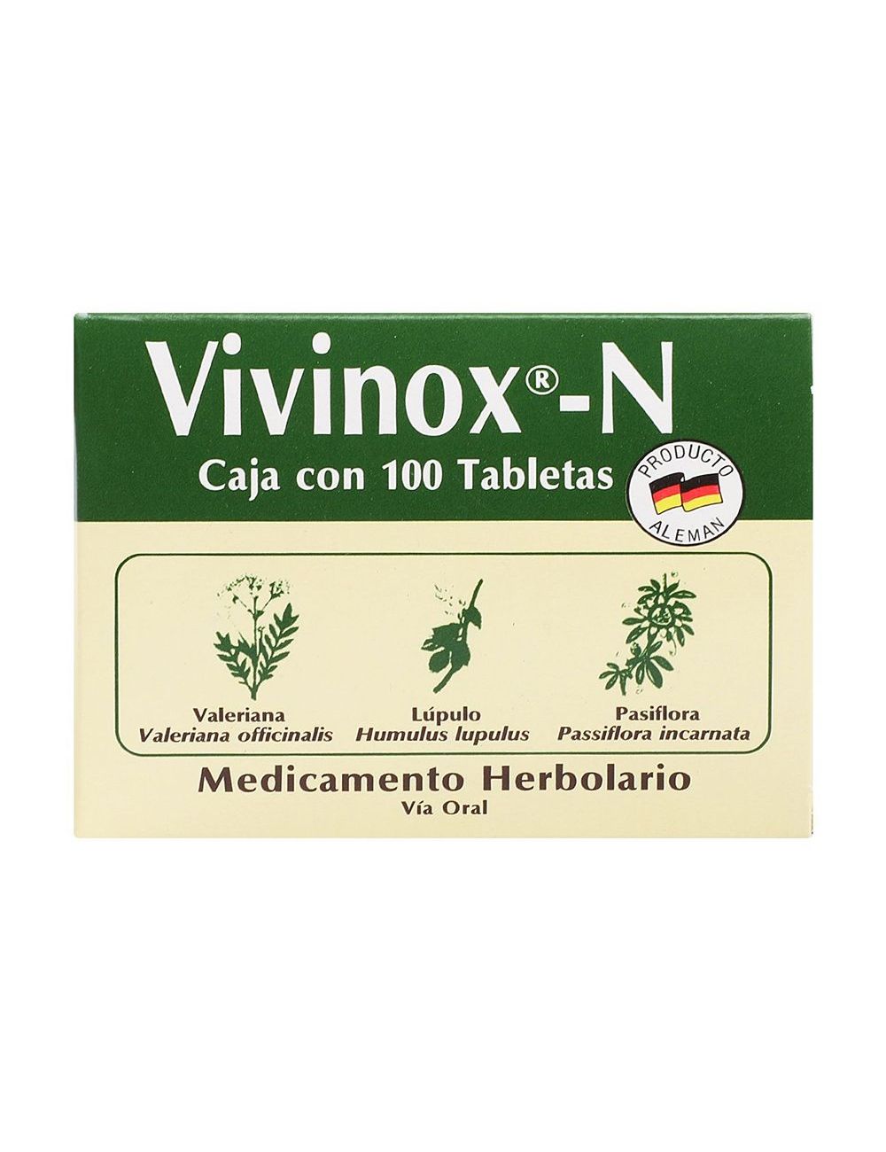 Vivinox N Caja Con 100 Tabletas