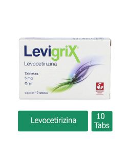 Levigrix 5 mg Caja Con 10 Tabletas