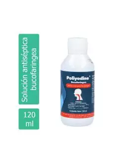 Poliyodine Bucofaríngeo Frasco Con 120 mL