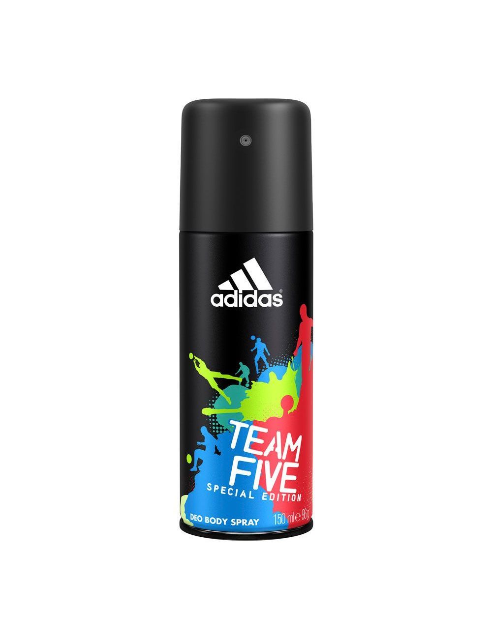 DESODORANTE CORPORAL ADIDAS TEAM FIVE  AEROSOL CON 150 ML