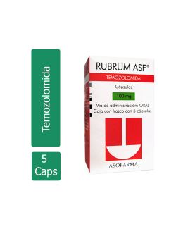 Rubrum ASF 100 mg Caja con 5 Cápsulas