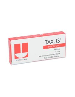Taxus 20 mg Caja Con 30 Tabletas
