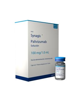 Synagis 100 mg/1.0 mL Solución Inyectable Con Frasco Ámpula - RX3.
