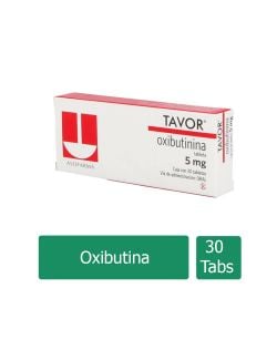 Tavor 5 mg Caja con 30 Tabletas