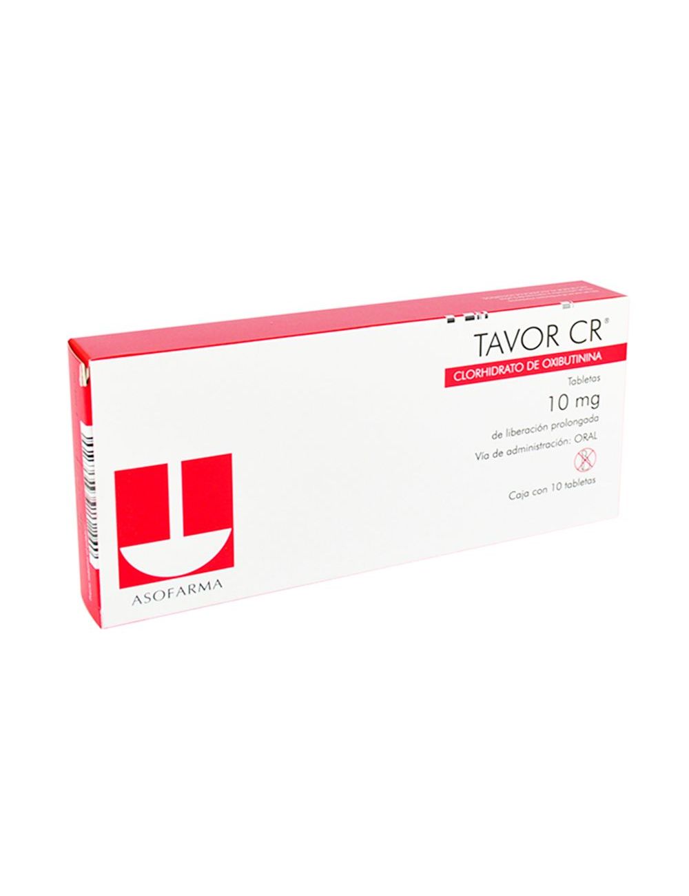 Tavor Cr 10 mg Caja Con 10 Tabletas