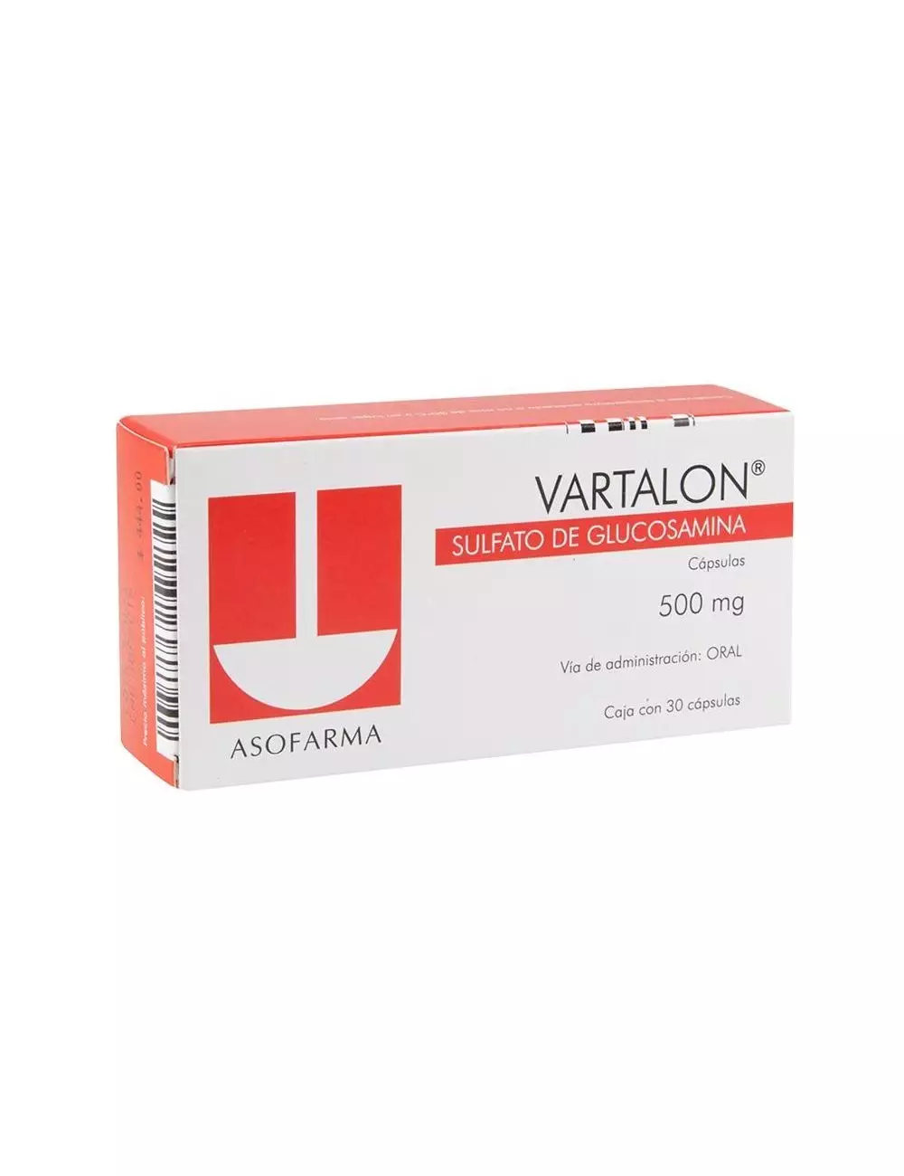 Vartalon 500 mg Caja Con 30 Cápsulas