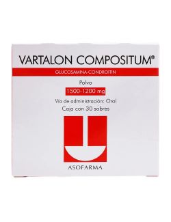 Vartalon Compositum Polvo 1500/1200 mg Caja con 30 Sobres